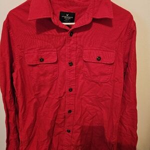 American Eagle Outfitters Red Men's Jacket
